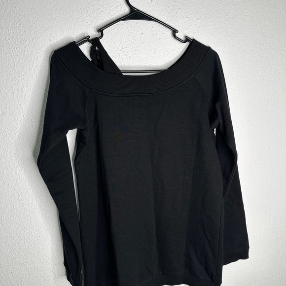 Frankie Morello Black Long Sleeve Top - Picture 6 of 6